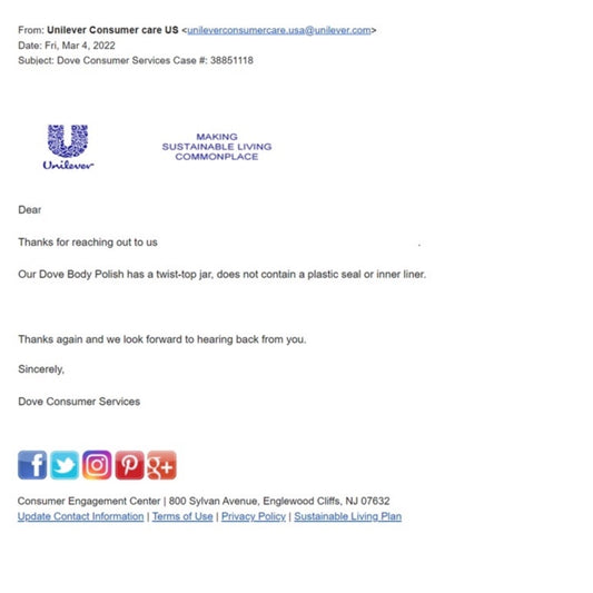 Dove Exfoliating Body Polish 298g