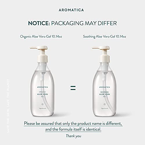 Aromatica Organic Soothing Aloe Vera Gel
