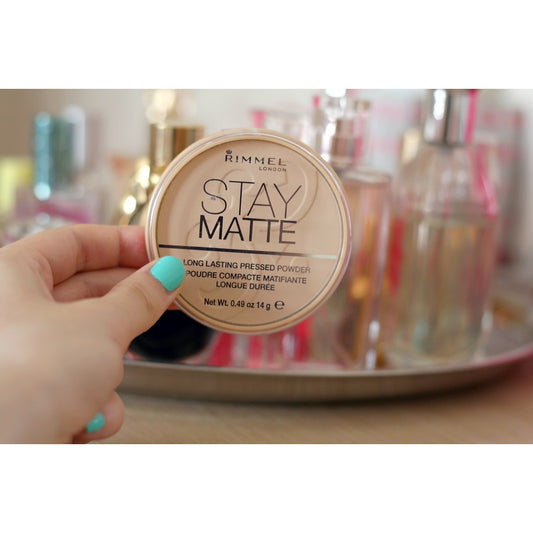 Rimmel Stay Matte Pressed Powder 14g | Lightweight & Mattifying
