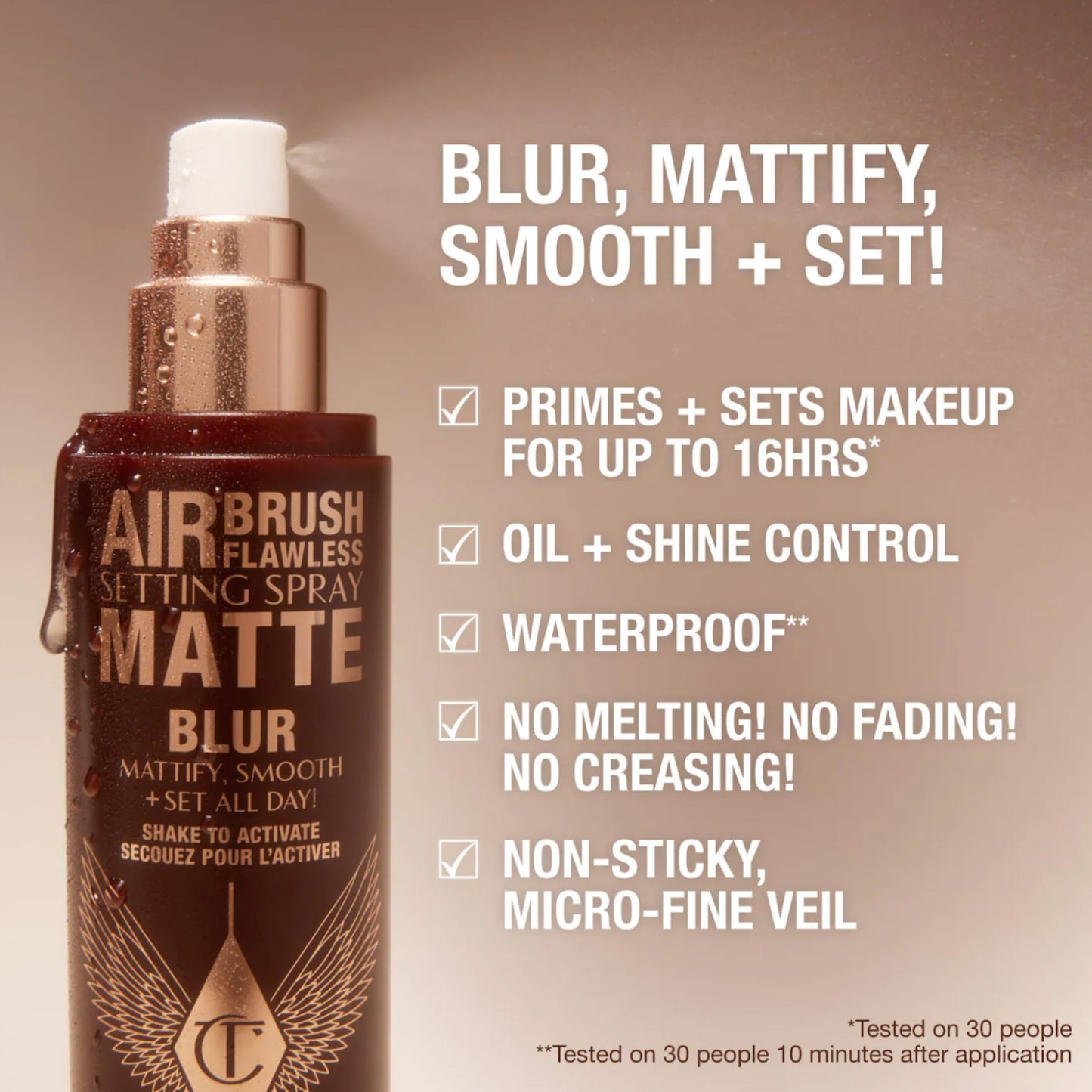 Charlotte Tilbury Airbrush Flawless Matte Setting Spray 34ml