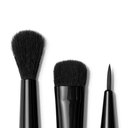 ELF No Budge Brush Trio | 3-Pc Eyeshadow Brush Set