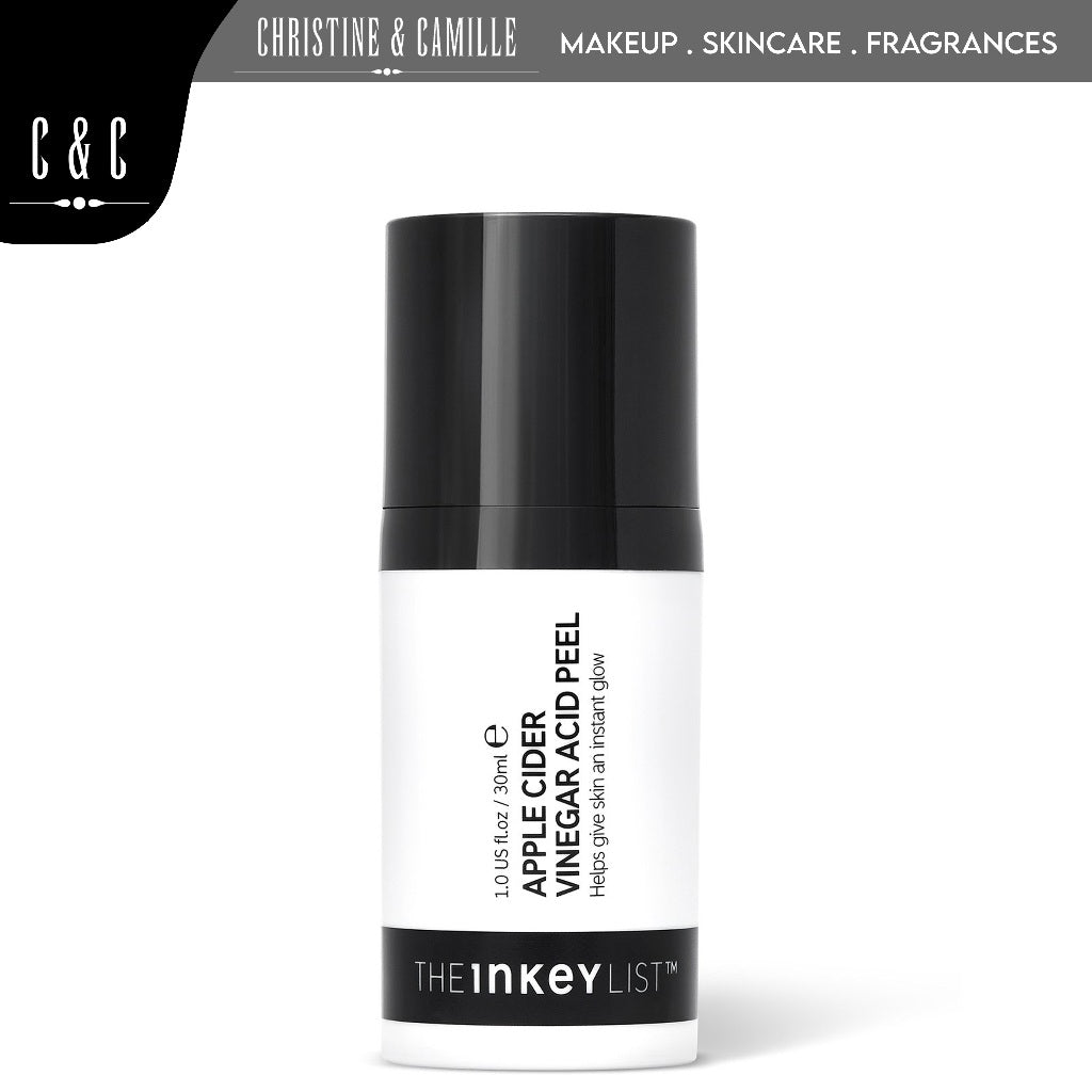 The Inkey List Apple Cider Vinegar Acid Peel 30ml | Even Skintone & Texture | Best for Blemish Prone
