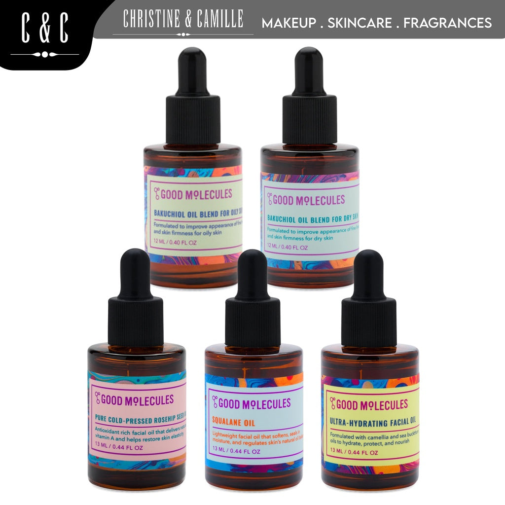 Good Molecules Facial Oil | Bakuchiol | Squalane | Rosehip | Ultra Hydrating | Variations Posted