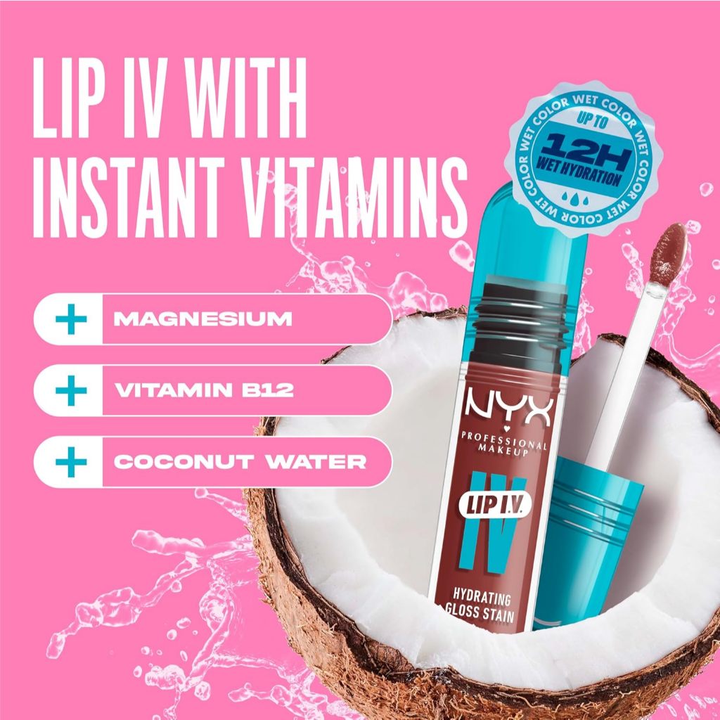 NYX Lip IV Hydrating Gloss Stain 5ml