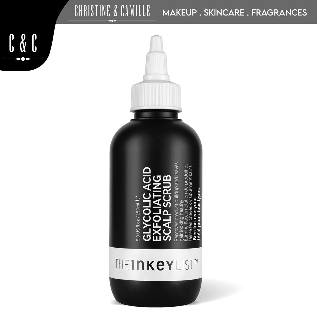 The Inkey List Glycolic Acid Exfoliating Scalp Scrub 150ml | Removes Product Buildup