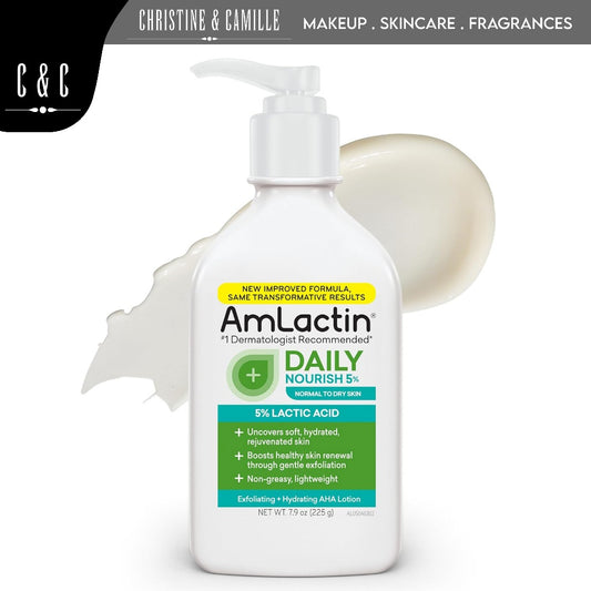 Amlactin Daily Nourish 5% Lactic Acid Lotion 225g