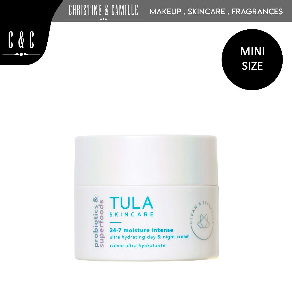 Tula Skincare 24-7 Moisture Intense 15g | Mini Size | Ultra Hydrating Day & Night Cream