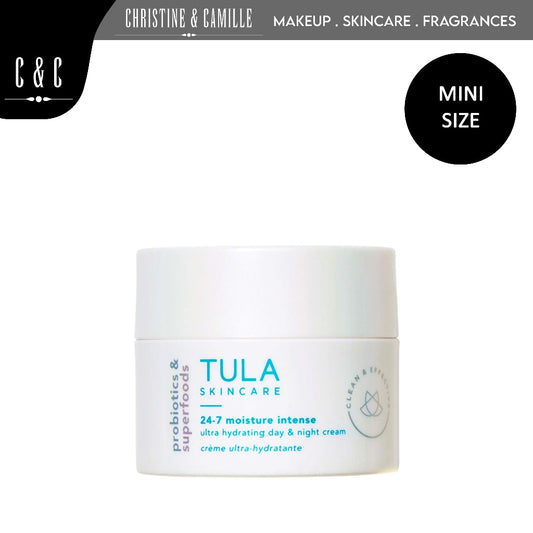 Tula Skincare 24-7 Moisture Intense 15g | Mini Size | Ultra Hydrating Day & Night Cream