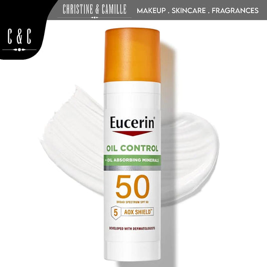 Eucerin Oil Control Sunscreen SPF50 75ml EXP 07.25 | For Oily & Acne Prone Skin