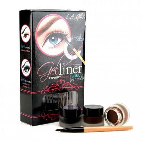 LA Girl GEL LINER KIT Eyeliner 0.2g BROWN