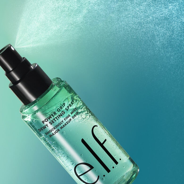 ELF Power Grip Dewy Setting Spray 80ml | Long-Lasting Dewy Finish