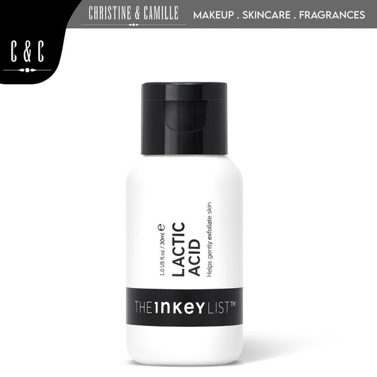 The Inkey List Lactic Acid 30ml | Gently Exfoliates | Best for Dry Skin