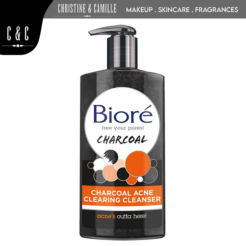 Biore Charcoal Acne Clearing Cleanser 200ml