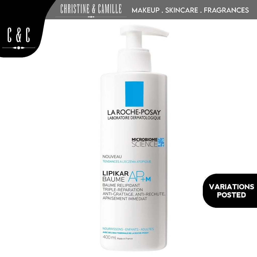 La Roche Posay Lipikar Baume AP+M Triple Repair Body Moisturizer for Dry Skin 400ml EXP 10.26