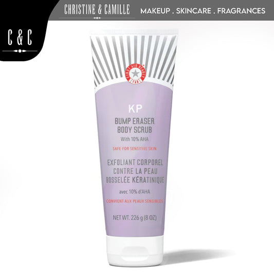 First Aid Beauty KP Bump Eraser Body Scrub 226g | Exfoliates Roughness + Scaly Areas