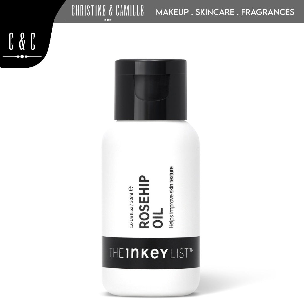 The Inkey List Rosehip Oil 30ml | Smooth Skin Texture