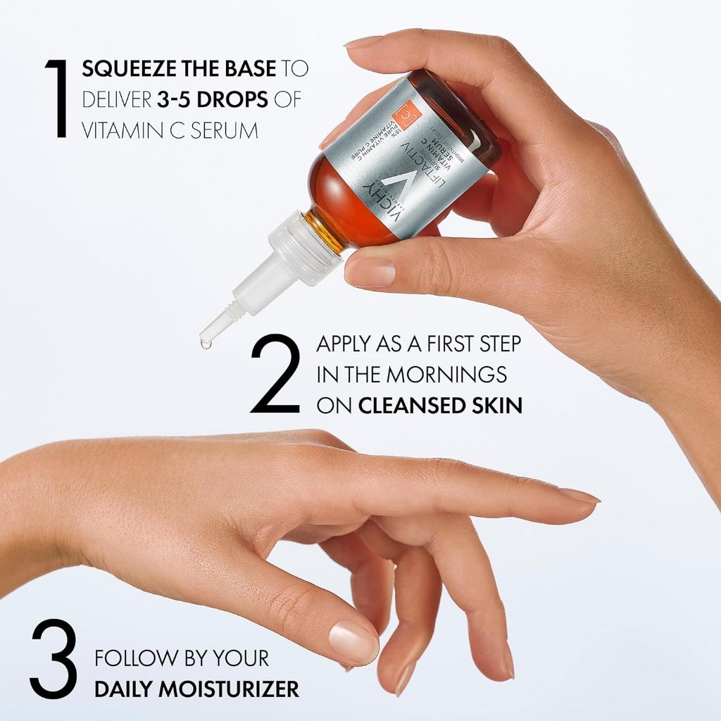 Vichy LiftActic Vitamin C Serum 30ml EXP 08.26  | 15% Pure Vitamin C + Brightening Skin Corrector