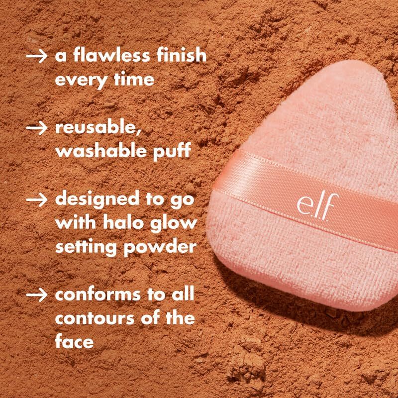ELF Halo Glow Triangle Powder Puff