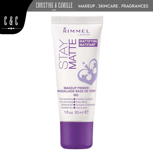 Rimmel London Stay Matte Face Primer 30ml | Matte Finish
