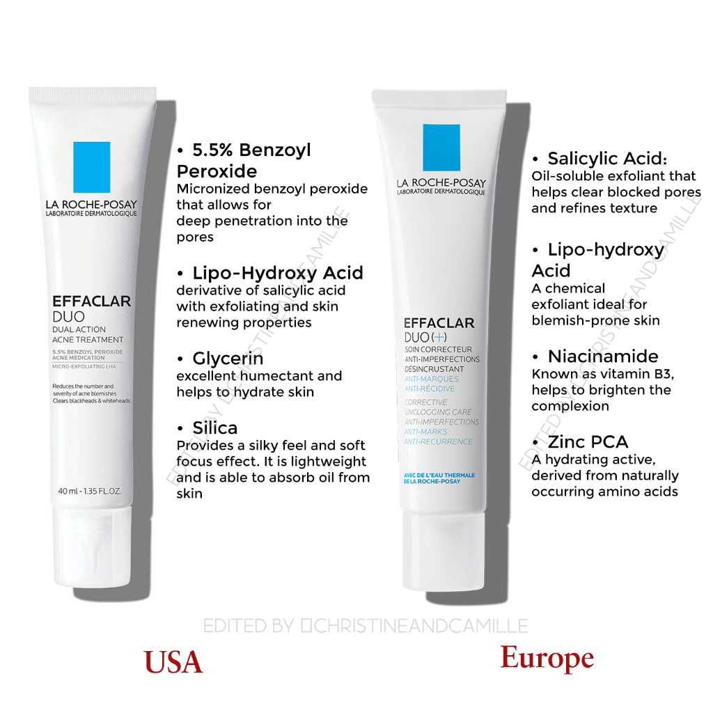La Roche Posay Effaclar Duo 40ml | Anti-Blemish Moisturizer USA & Europe