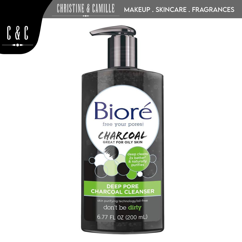 Biore Deep Pore Charcoal Cleanser 200ml