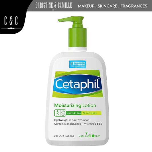 Cetaphil Moisturizing Lotion 591ml | Lightweight | All Skin Types