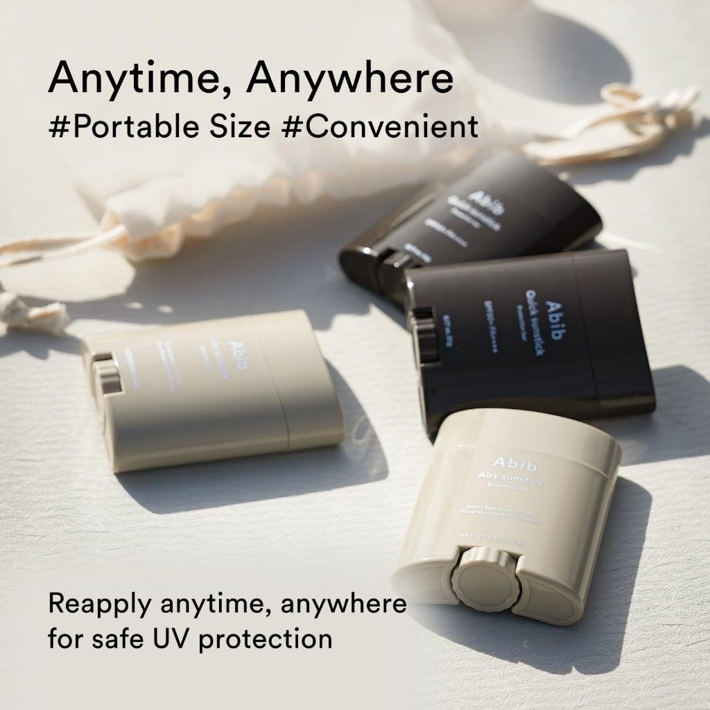 Abib Airy Sunstick Smoothing Bar SPF50 23g EXP 01.27 | Non-Sticky Semi-Matte Finish