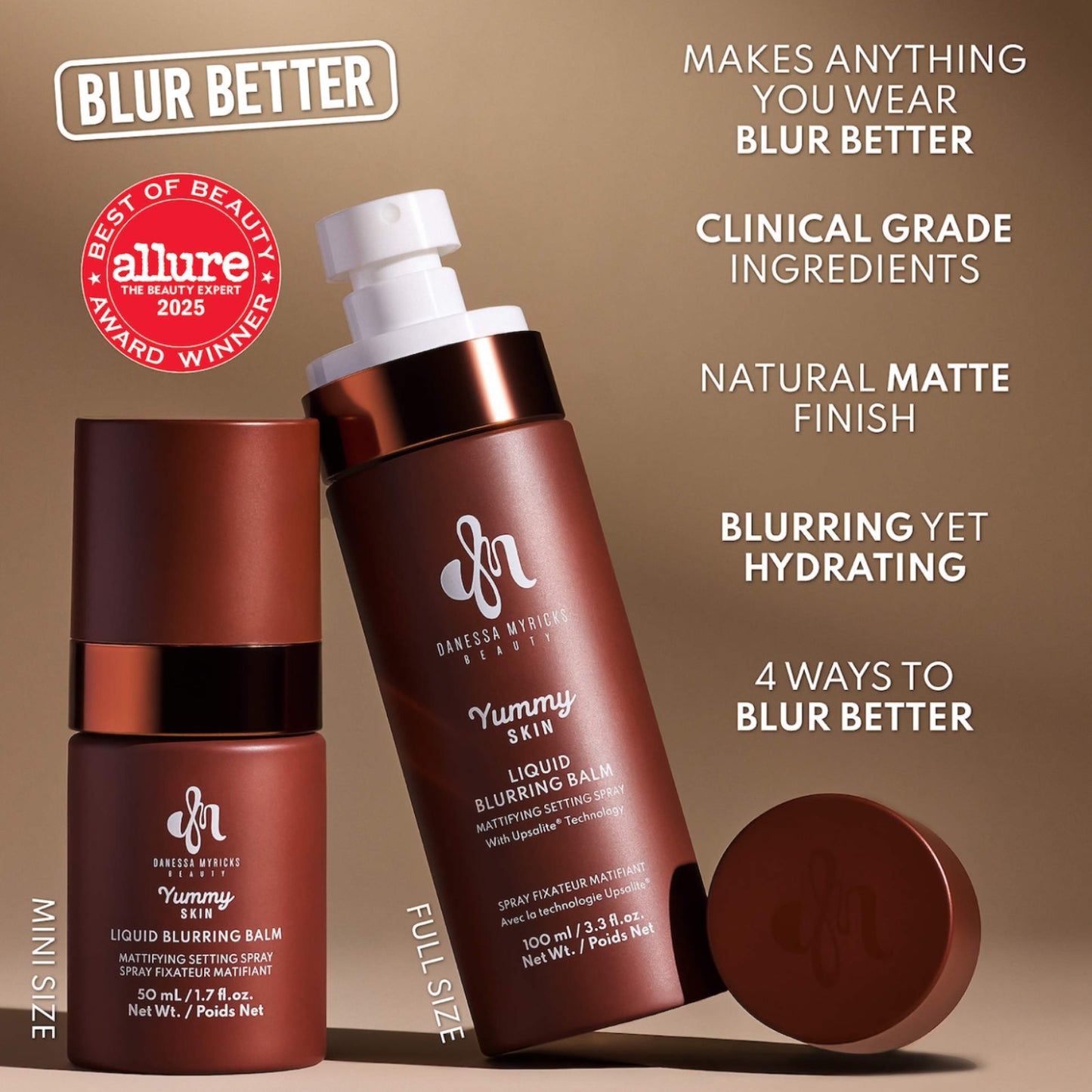 Danessa Myricks Yummy Skin Liquid Blurring Balm Setting Spray 100ml