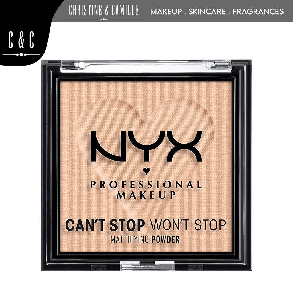 NYX Cant Stop Wont Stop Mattifying Pressed Powder 6g
