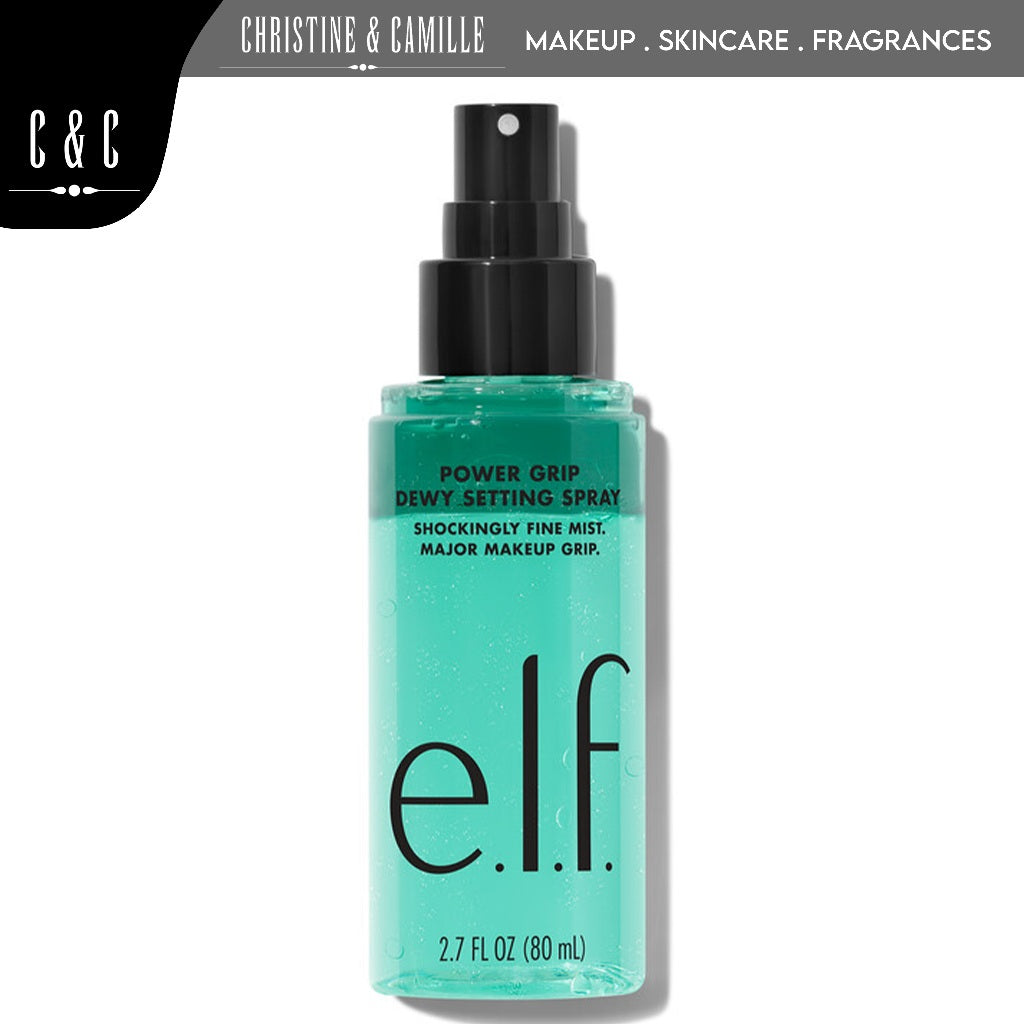 ELF Power Grip Dewy Setting Spray 80ml | Long-Lasting Dewy Finish