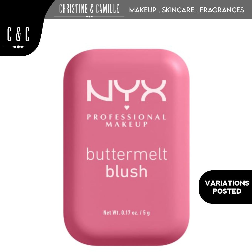 NYX Buttermelt Powder Blush 5g | Fade & Transfer Resistant