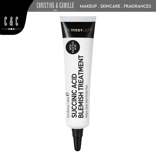 The Inkey List Succinic Acid Blemish Treatment 15ml | Blemish Prone Skin