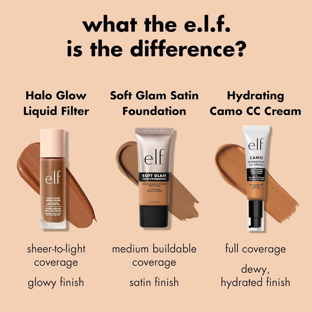 ELF Soft Glam Satin Foundation 30ml