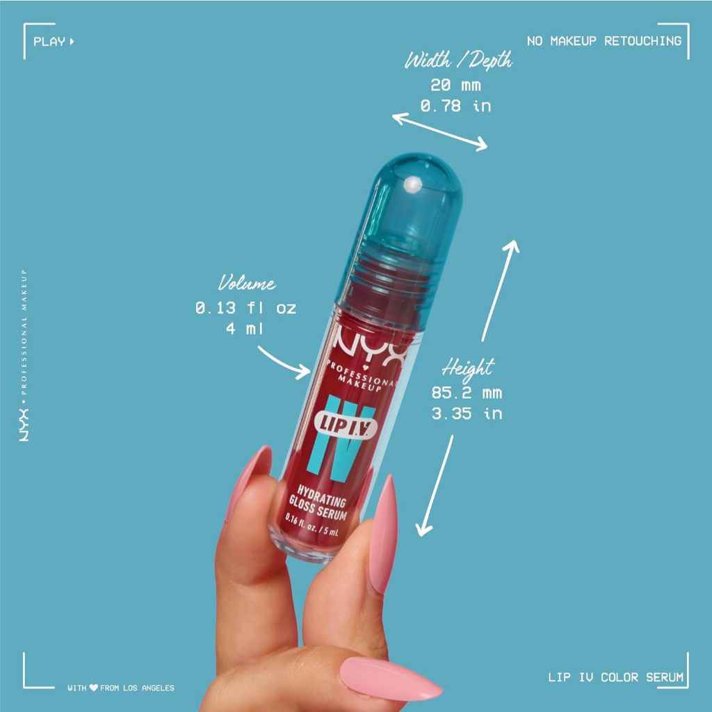 NYX Lip IV Hydrating Gloss Stain 5ml