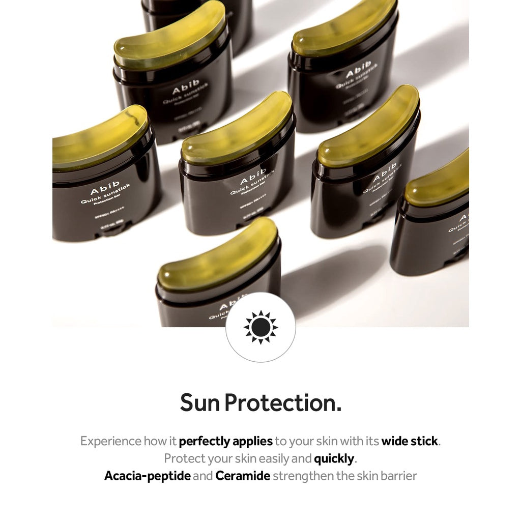 Abib Quick Sunstick Protection Bar SPF50+ PA+++ 22g EXP 10.2025 | Sun Stick Smooth finish