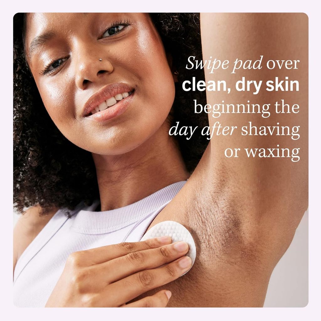 First Aid Beauty Ingrown Hair Pads 60 Pads | With BHA + AHA