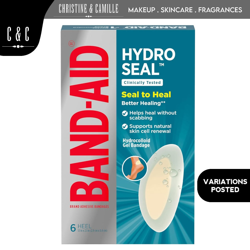Band Aid Hydro Seal Seal To Heal Hydrocolloid Gel Bandage