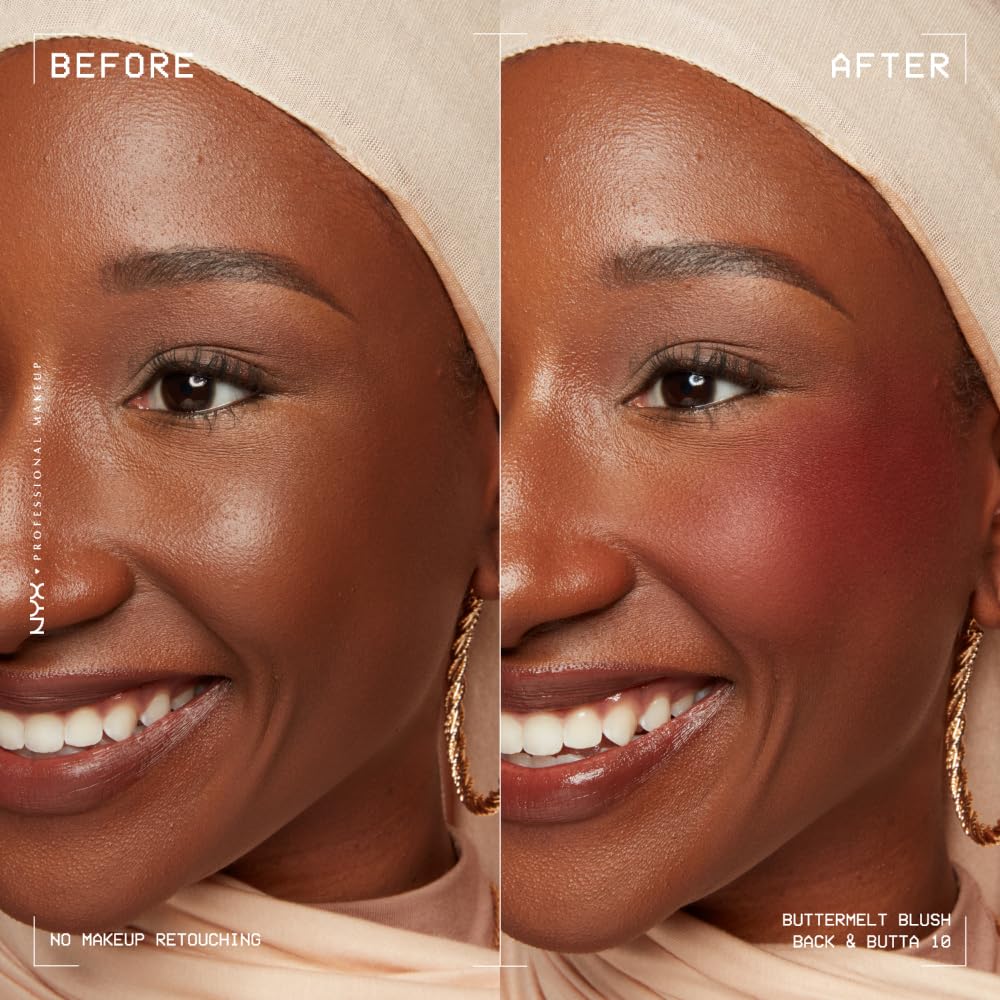 NYX Buttermelt Powder Blush 5g | Fade & Transfer Resistant