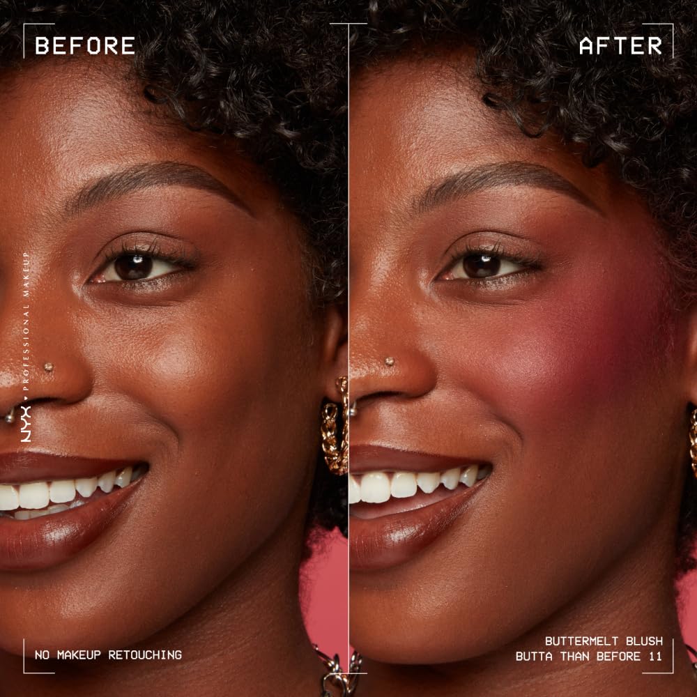 NYX Buttermelt Powder Blush 5g | Fade & Transfer Resistant