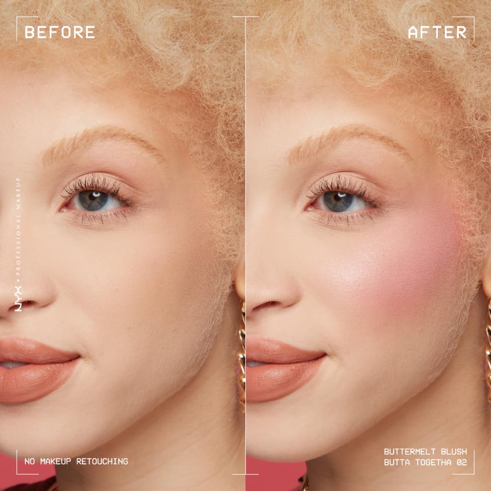 NYX Buttermelt Powder Blush 5g | Fade & Transfer Resistant