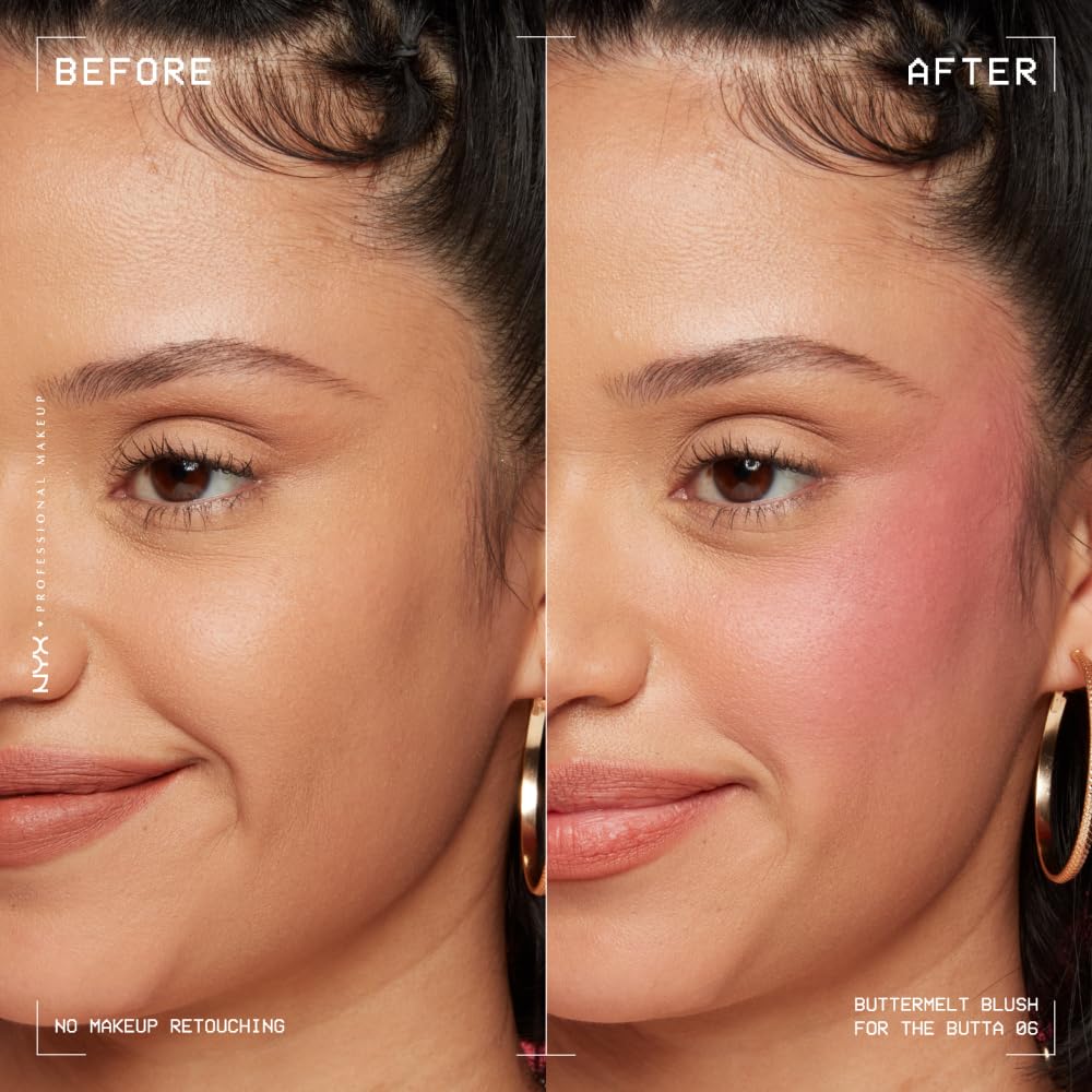 NYX Buttermelt Powder Blush 5g | Fade & Transfer Resistant