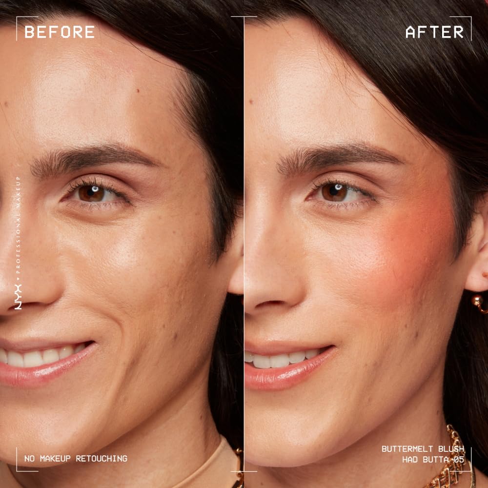 NYX Buttermelt Powder Blush 5g | Fade & Transfer Resistant