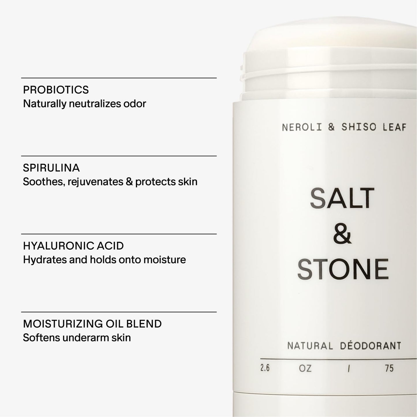 Salt & Stone Natural Deodorant 75g