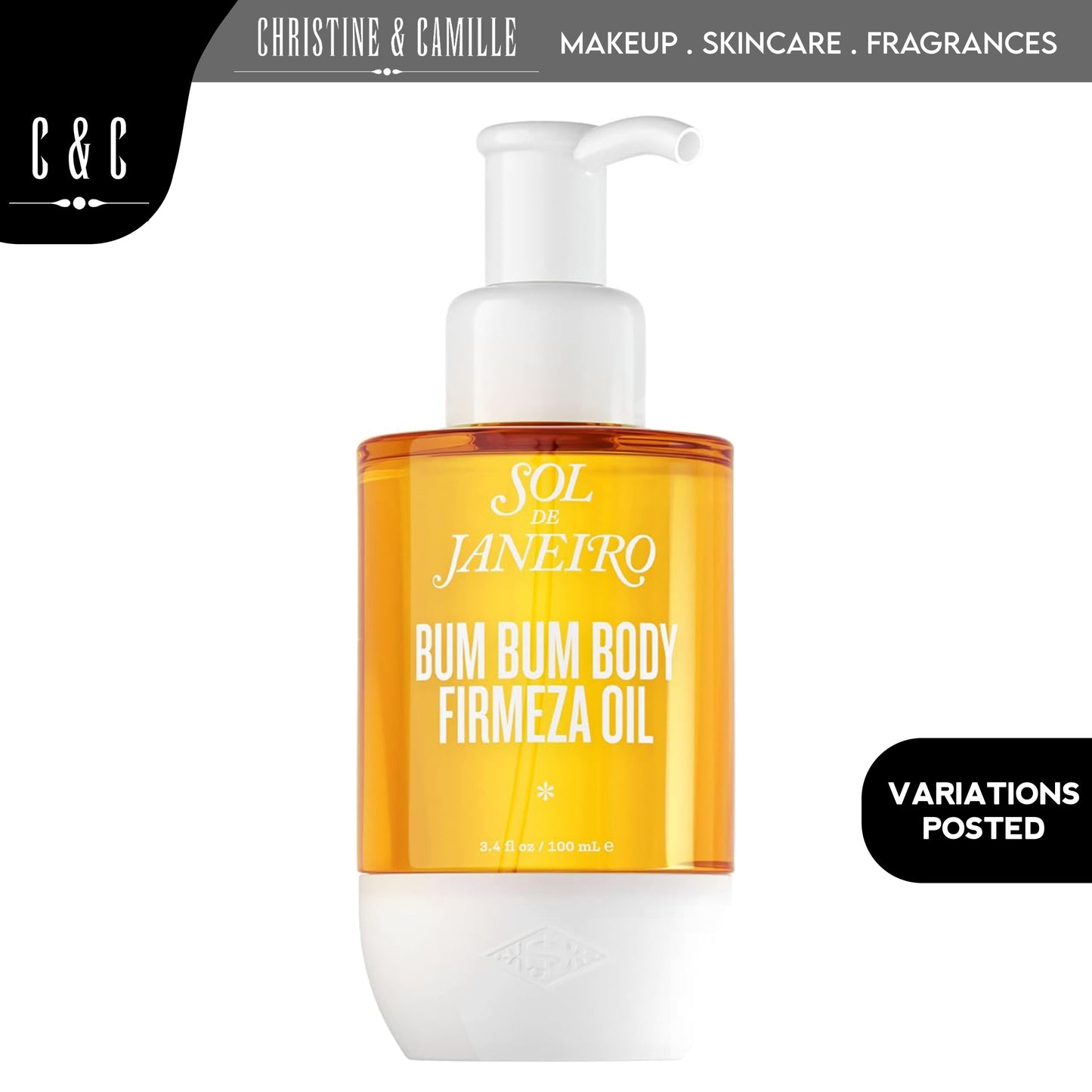 Sol de Janeiro Bum Bum Body Firmeza Oil 100ml